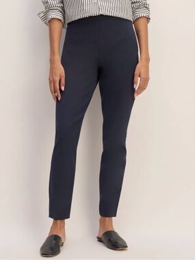 NWT Everlane Curvy Side Zip Work Pant Navy Size 6
